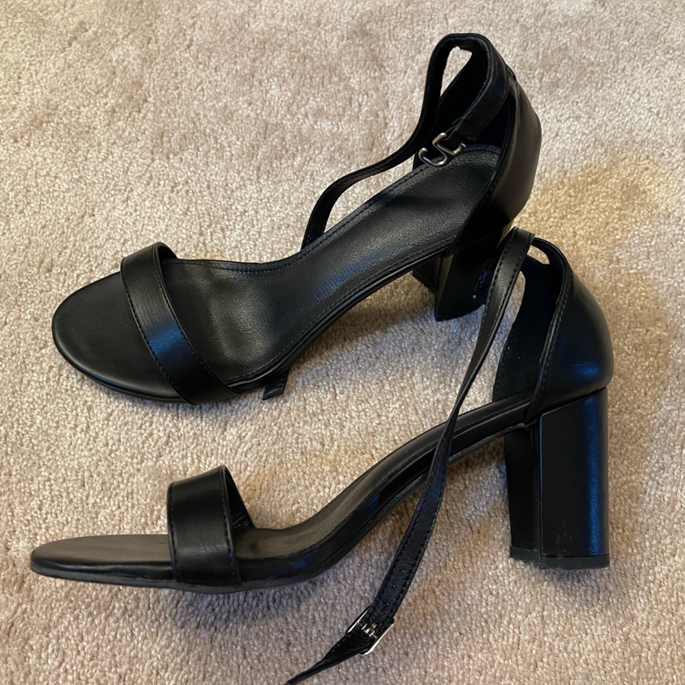Black heels